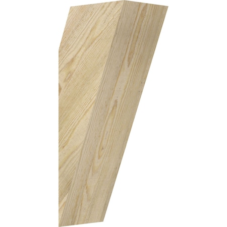 Ekena Millwork 6"W x 8"D x 20"H Traditional Rough Sawn Knee Brace, Douglas Fir BRC06X08X20TRA00RDF